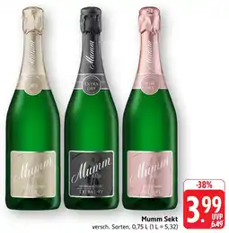 Marktkauf Mumm dry Angebot