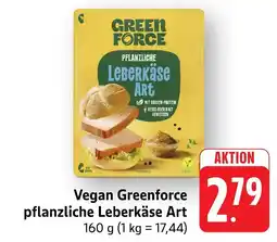 Marktkauf Greenforce leberkäse art Angebot