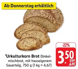 Marktkauf Urkulturkorn brot Angebot