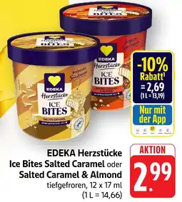 Marktkauf Edeka herzstücke ice bites salted caramel Angebot