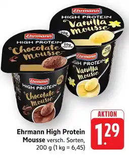 Marktkauf Ehrmann high protein mousse Angebot