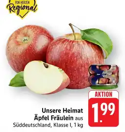 Marktkauf Unsere heimat äpfel fräulein Angebot