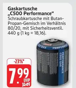 Marktkauf Gaskartusche „c500 performance“ Angebot