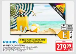 Marktkauf Philips 4k-uhd-tv „50pus7000“ Angebot