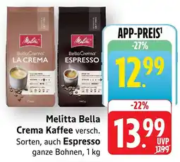 Marktkauf Melitta bella crema kaffee Angebot