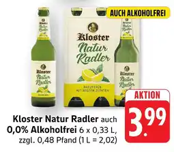 Marktkauf Kloster natur radler Angebot