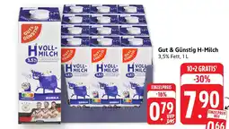 Marktkauf Gut & günstig h-milch Angebot