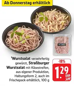 Marktkauf Straßburger wurstsalat Angebot