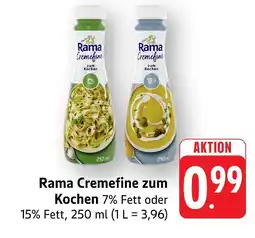 Marktkauf Rama cremefine zum kochen 7% fett Angebot