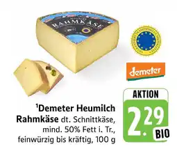 Marktkauf Demeter heumilch rahmkäse Angebot