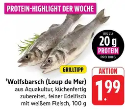 Marktkauf Wolfsbarsch (loup de mer) Angebot