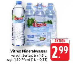 Marktkauf Vitrex mineralwasser Angebot