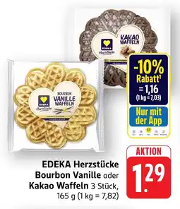 Marktkauf Edeka herzstücke bourbon vanille waffeln Angebot
