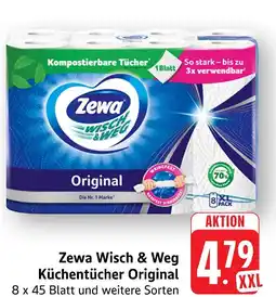 Marktkauf Zewa wisch & weg küchentücher original Angebot