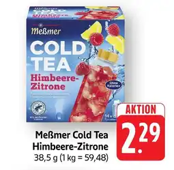 Marktkauf Meßmer cold tea himbeere-zitrone Angebot