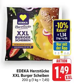 Marktkauf Edeka herzstücke xxl burger scheiben Angebot