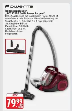 Marktkauf Rowenta swift power parquet Angebot