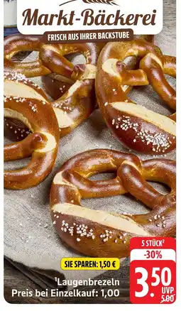 Marktkauf Markt-bäckerei laugenbrezeln Angebot