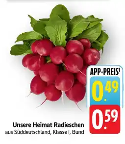 Marktkauf Unsere heimat radieschen Angebot