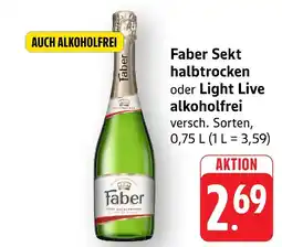 Marktkauf Faber sekt halbtrocken Angebot