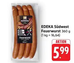 Marktkauf Edeka südwest feuerwurst Angebot