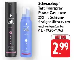 Marktkauf Schwarzkopf taft haarspray power cashmere Angebot
