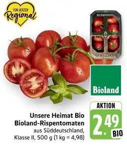 Marktkauf Bioland rispentomaten Angebot