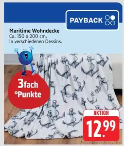 Marktkauf Maritime wohndecke Angebot