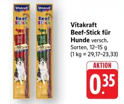 Marktkauf Vitakraft beef-stick für hunde Angebot
