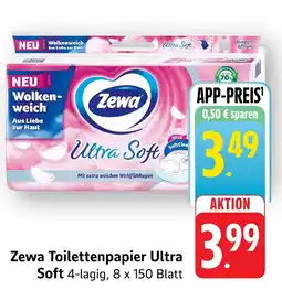 Marktkauf Zewa toilettenpapier ultra soft Angebot