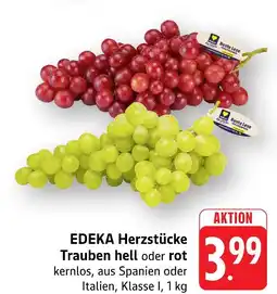 Marktkauf Edeka herzstücke trauben hell Angebot