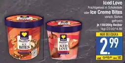 E-Center EDEKA Herzstücke Iced Love oder Ice Creme Bites Angebot