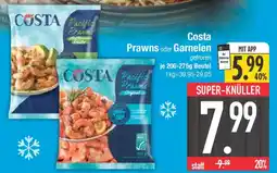 E-Center Costa Prawns oder Garnelen Angebot