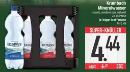 E-Center Krumbach Mineralwasser Angebot