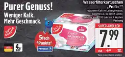 E-Center GUT&GÜNSTIG Wasserfilterkartuschen ,,Profi+" Angebot