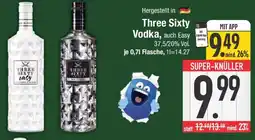 E-Center Hergestellt in Three Sixty Vodka Angebot