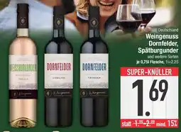 E-Center Weingenuss Dornfelder, Spätburgunder Angebot