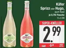 E-Center Käfer Sprizz oder Hugo Angebot