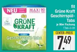 E-Center fit Grüne Kraft Geschirrspül- Tabs Angebot
