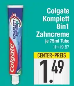 E-Center Colgate Komplett 8in1 Zahncreme Angebot