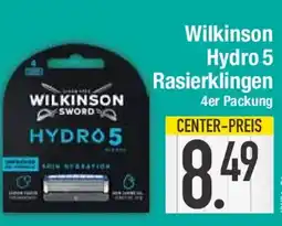 E-Center Wilkinson Hydro 5 Rasierklingen Angebot