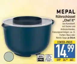 E-Center MEPAL Rührschüssel ,,Chef It" Angebot