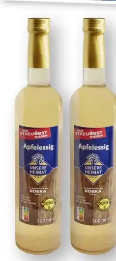 Scheck-in-Center Unsere Heimat Apfelessig Angebot