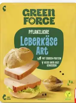 Scheck-in-Center Greenforce Pflanzliche Leberkäse Art Vegan Angebot