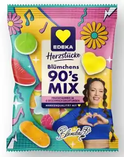 Scheck-in-Center Edeka Herzstücke Fruchtgummi Blümchens 90‘s Mix Angebot