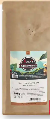 Scheck-in-Center Scheck-in Kaffeerösterei Der Harmonische Angebot