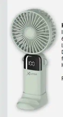 Scheck-in-Center XLayer Klappbarer Handventilator Angebot