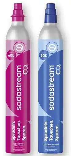 Scheck-in-Center Sodastream Quick-Connect Zylinder Angebot