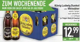E-Center König Ludwig Dunkel oder Weissbier Angebot