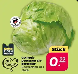 Netto GO Regio Deutscher Eisbergsalat* Angebot